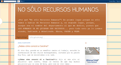 Desktop Screenshot of nosolorecursoshumanos.blogspot.com