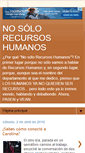 Mobile Screenshot of nosolorecursoshumanos.blogspot.com
