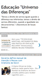 Mobile Screenshot of educaruniversodasdiferencas.blogspot.com