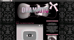 Desktop Screenshot of dramaticbyannekay.blogspot.com