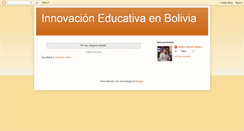 Desktop Screenshot of educacionbolivia.blogspot.com