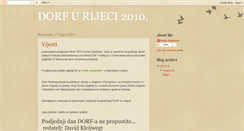 Desktop Screenshot of dorf-rijeka2010.blogspot.com