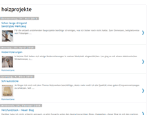 Tablet Screenshot of holzprojekte.blogspot.com