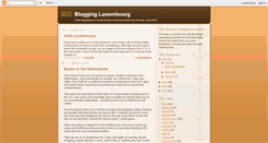 Desktop Screenshot of bloggingluxembourg.blogspot.com