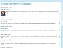 Tablet Screenshot of ancestorinspirations.blogspot.com