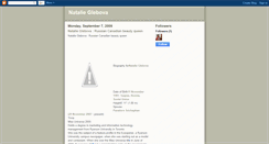 Desktop Screenshot of natalie-glebova-biography.blogspot.com