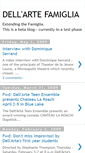 Mobile Screenshot of dellarte-famiglia.blogspot.com
