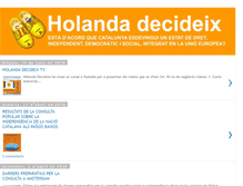 Tablet Screenshot of holandadecideix.blogspot.com