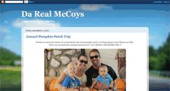 Desktop Screenshot of darealmccoyfam.blogspot.com