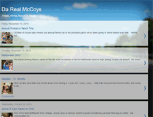 Tablet Screenshot of darealmccoyfam.blogspot.com