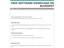 Tablet Screenshot of freesoftwaredownloadon.blogspot.com