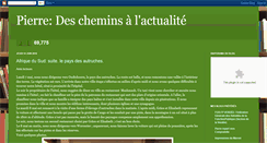 Desktop Screenshot of pierresurlescheminsdelactualite.blogspot.com