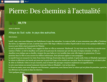 Tablet Screenshot of pierresurlescheminsdelactualite.blogspot.com