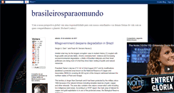 Desktop Screenshot of brasileirosparaomundo.blogspot.com