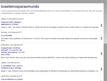 Tablet Screenshot of brasileirosparaomundo.blogspot.com