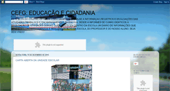 Desktop Screenshot of colegioestadualfredgedeon.blogspot.com