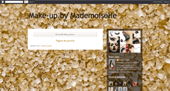 Desktop Screenshot of makeupmademoiselle.blogspot.com