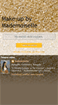 Mobile Screenshot of makeupmademoiselle.blogspot.com