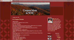 Desktop Screenshot of couponmominwnc.blogspot.com