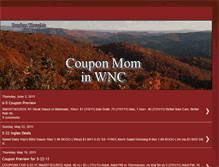 Tablet Screenshot of couponmominwnc.blogspot.com