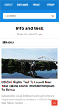 Mobile Screenshot of infoandtrick.blogspot.com