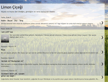 Tablet Screenshot of limon-cicegi.blogspot.com