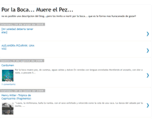 Tablet Screenshot of porlabocamuerepez.blogspot.com