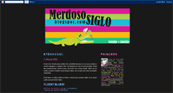 Desktop Screenshot of merdososiglo.blogspot.com