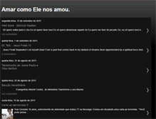 Tablet Screenshot of comoelenosamou.blogspot.com