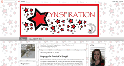 Desktop Screenshot of cynspiration.blogspot.com