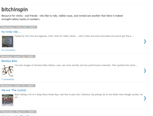 Tablet Screenshot of bitchinspin.blogspot.com