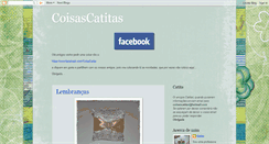 Desktop Screenshot of coisas-catitas.blogspot.com