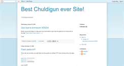 Desktop Screenshot of chuldigun.blogspot.com