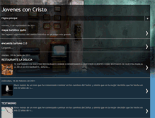 Tablet Screenshot of daniel-jovenesconcristo.blogspot.com