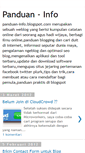 Mobile Screenshot of panduan-info.blogspot.com