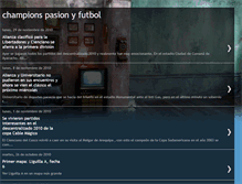 Tablet Screenshot of championspasionyfutbol.blogspot.com