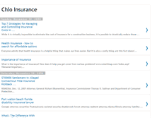 Tablet Screenshot of chloinsurance.blogspot.com