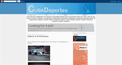 Desktop Screenshot of deportesencuba.blogspot.com