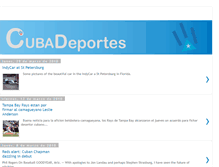 Tablet Screenshot of deportesencuba.blogspot.com