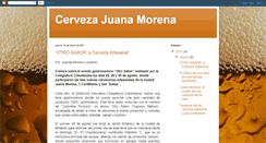 Desktop Screenshot of cervezajuanamorena.blogspot.com