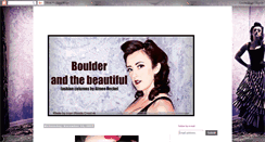 Desktop Screenshot of boulderandthebeautiful.blogspot.com