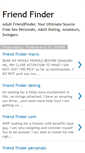 Mobile Screenshot of friend-finder-xxx.blogspot.com