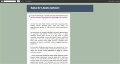 Desktop Screenshot of baskabircozummumkun.blogspot.com