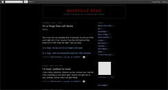 Desktop Screenshot of nashvilledead.blogspot.com