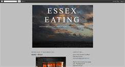 Desktop Screenshot of essexeating.blogspot.com