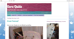 Desktop Screenshot of doraquilts.blogspot.com