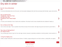 Tablet Screenshot of dryskininwinter.blogspot.com