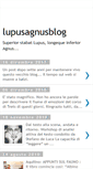 Mobile Screenshot of lupusagnus.blogspot.com
