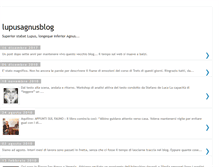 Tablet Screenshot of lupusagnus.blogspot.com