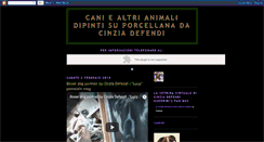 Desktop Screenshot of canidipinti.blogspot.com